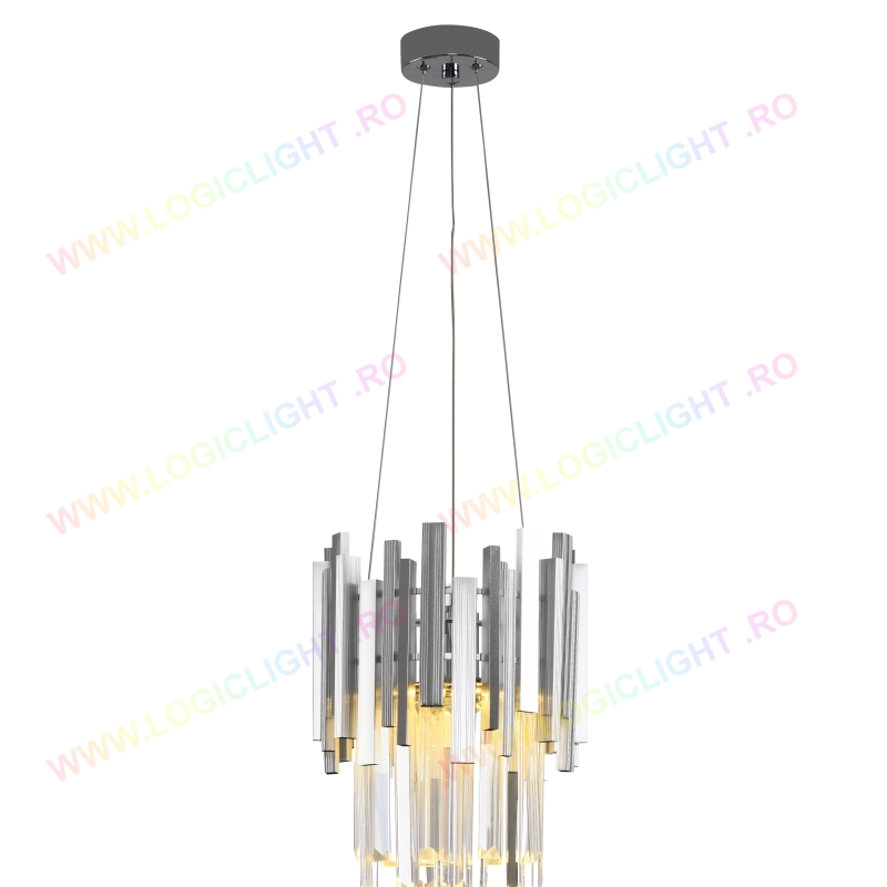 Candelabru Arhitect Grey, 24W Led, Intensitate Reglabila