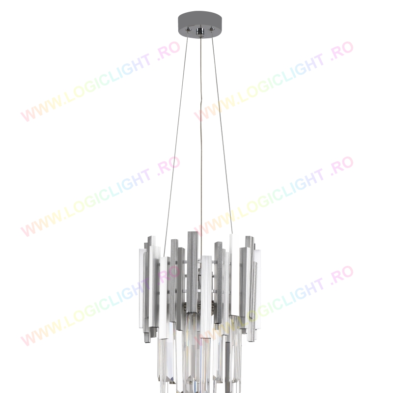 Candelabru Arhitect Grey, 24W Led, Intensitate Reglabila